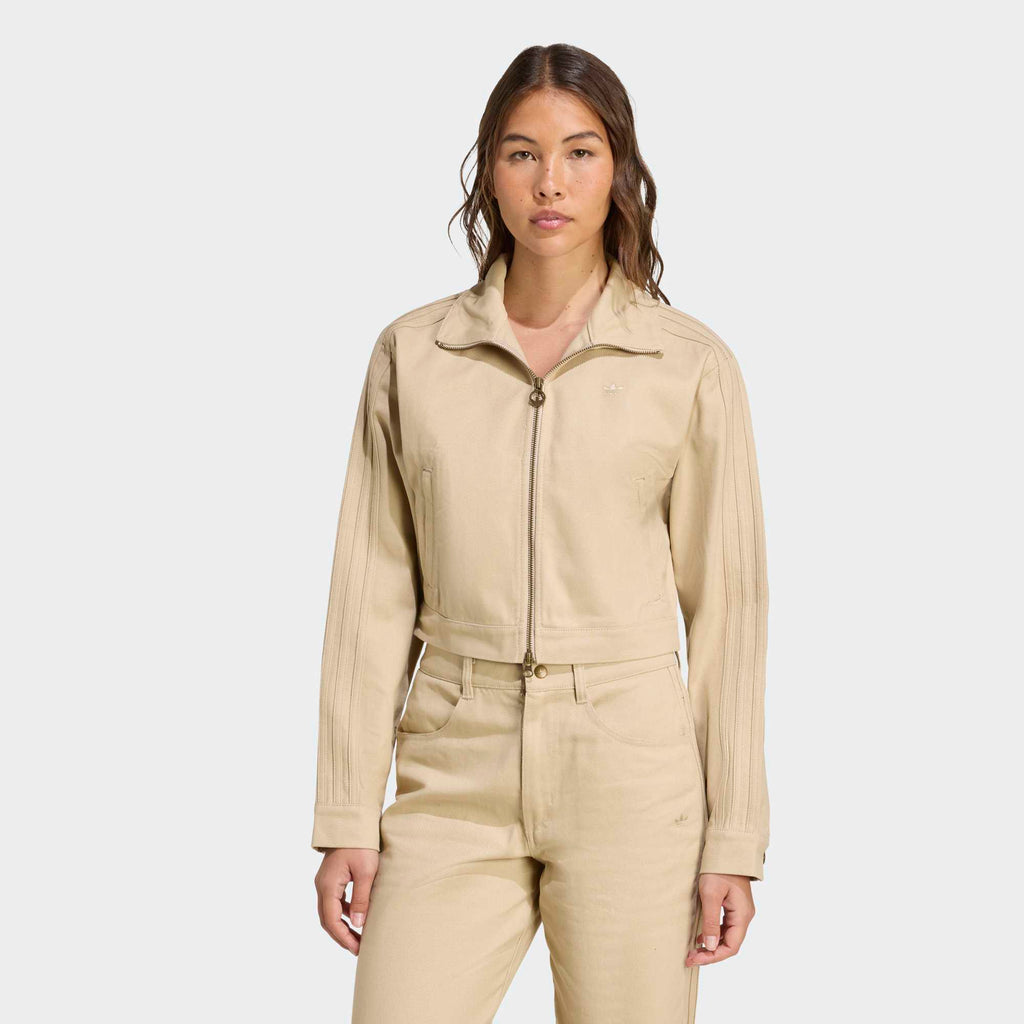 Firebird Twill Crop Track Top